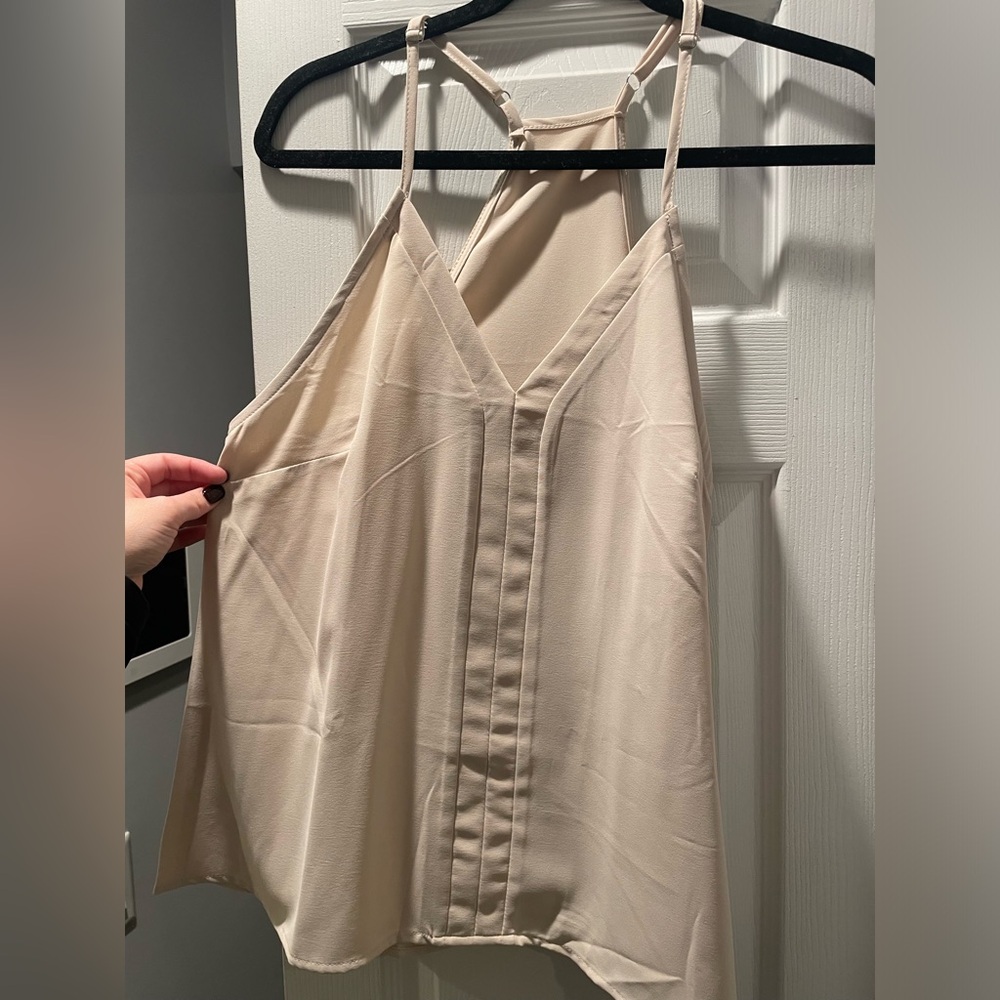 Beige tank top